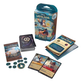 (Pre-order) Disney Lorcana TCG Azurite Sea Starter Decks Display (8) *English Edition*