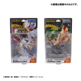 (Pre-order) One Piece Wallstar PVC Figures 2-Pack Monkey D. Luffy Gear Fifth & Roronoa Zoro (with gift) 10 cm