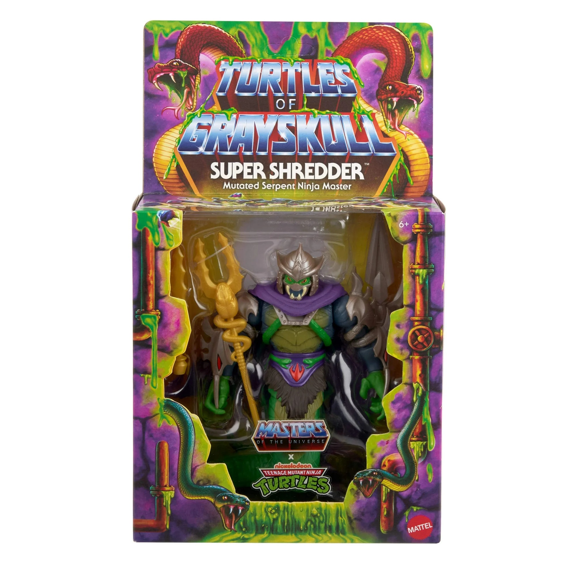 Masters of the Universe Origins Turtles of Grayskull Deluxe Super Shredder