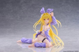 (Pre-order) To Love-Ru Darkness MOFLOCK PVC Figure Golden Darkness (Fluffy Bunny Ver.) 13 cm