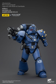 PRE-ORDER Warhammer The Horus Heresy Action Figure 1/18 Ultramarines MK VI Tactical Squad Legionary with Bolter& Chainblade 20 cm