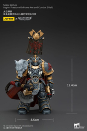 (Pre-order) Warhammer The Horus Heresy Action Figure 1/18 Space Wolves Legion Praetor with Power Axe and Combat Shield 12 cm