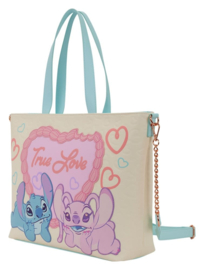 Lilo & Stitch by Loungefly Canvas Tote Bag True Love