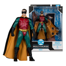 PRE-ORDER DC Build A Megafig Action Figure Batman Forever Robin (Gold Label)