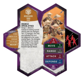 (Pre-order) Heroscape Army Expansion Ashigaru Yari Remastered Standard Edition *English Version*