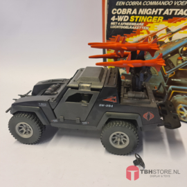 G.I. Joe Cobra Stinger & Driver met doos