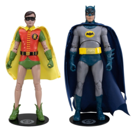 Batman Classic TV Series DC Multiverse McFarlane Collector Edition Action Figure 2-Pack Batman and Robin 18 cm
