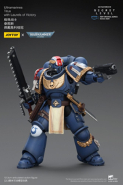 (Pre-order) Warhammer 40,000 Action Figure Ultramarines Titus with Laurels of Victory 13 cm
