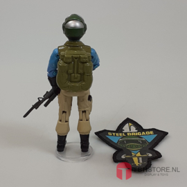 G.I. Joe - Steel Brigade (v1) inclusief Patch (Compleet)