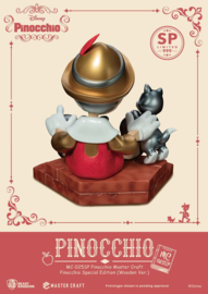 (Pre-order) Disney Master Craft Statue Pinocchio Wooden Ver. Special Edition 27 cm