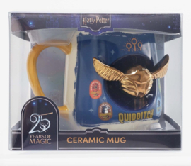(Pre-order) Harry Potter Mug Golden Snitch 2D Relief Figural