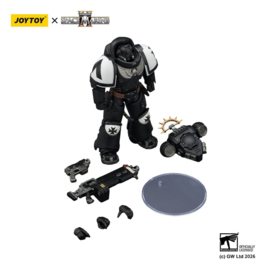 (Pre-order) Warhammer 40,000 Action Figure Game Edition Black Templars Heavy Intercessor 13 cm