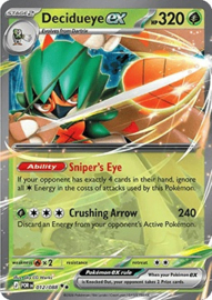 Pokémon TCG - Decidueye ex - Perfect Order - 012/088