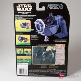 Star Wars POTF2 Green Tie Fighter & Darth Vader