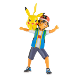 PokÃ©mon Battle Feature Figures Ash & Pikachu 11 cm