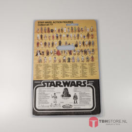 Vintage Star Wars Cardback Zuckuss ROTJ Clipper 77 back