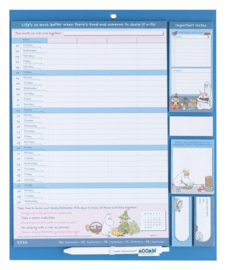 (Pre-order) Moomin Magnetic Planner 2026/27 30 x 35 cm