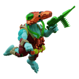 Saurozoic Warriors Rock Action Figure Javvik Mosa Mosasaurus (Underwater Assault) 15 cm  