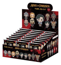 (Pre-order) Army of Darkness 3D PVC Bag Clips Series 1 Blind Bag Display (24)