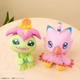 PRE-ORDER Digimon Adventure Look Up PVC Statues Tentomon & Palmon 11 cm (with gift)