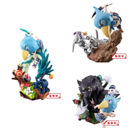 PRE-ORDER Shangri-La Frontier Petitrama EX Series Trading Figure 3-Set Shangri-La Frontier vs Monster Diorama Collection Set 11 cm