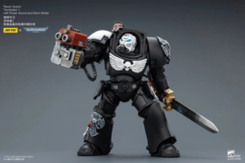(Pre-order) Warhammer 40,000 Action Figure Raven Guard Terminator 1 with Power Sword and Storm Bolter 14 cm
