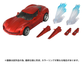 (Pre-order) Transformers: Revenge of the Fallen Masterpiece Movie Next Action Figure MPMN-02 Sideswipe G1 Red 15 cm