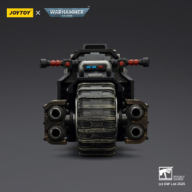 (Pre-order) Warhammer 40,000 Raider-pattern Combat Bike Raven Guard with twin-linked bolt rifles 22 cm