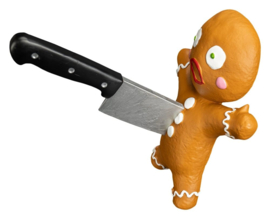 (Pre-order) Krampus Magnet Gingerbread Man