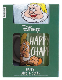 (Pre-order) Disney Mug & Socks Set Snow White Happy