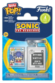(Pre-order) Sonic the Hedgehog Bitty POP! & Accessory Vinyl Figure 2-Pack Sonic w/KCHN 2 cm