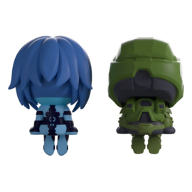 (Pre-order) Halo Vinyl Figures The Master Chief & Cortana Monitor Buddiez    