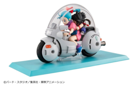 (Pre-order) Dragon Ball Desktop Real McCoy PVC Figure Diorama 06 Son Goku & Bulma Limited Repeat Edition