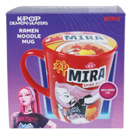 (Pre-order) Kpop Demon Hunters Mug with lid Huntr/x Ramen