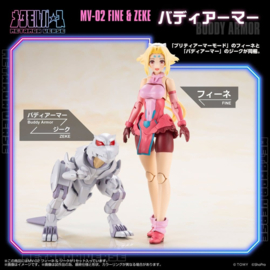 (Pre-order) Zoids Plastic Model Kit 1/10 MV-02 Fine & Zeke 18 cm