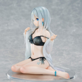 Original Character PVC Statue 1/7 Silver-Haired Girl Sky Blue Morning Special Outfit Ver. by Fuumi Illustration 16 cm 