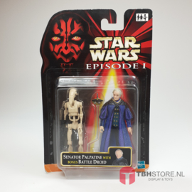 Star Wars - Episode 1 Senator Palpatine with bonus Battle Droid