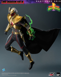 (Pre-order) Mighty Morphin Power Rangers Shattered Grid  FigZero Action Figure 1/6 Lord Drakkon Evo III 30 cm