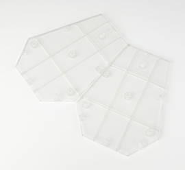 Tamashii Stage Figure Stand Act.5 for Mechanics Clear 14 cm