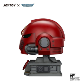 (Pre-order) Warhammer Replica Blood Angels MkX Helmet & Display Stand 44 cm