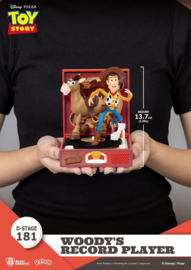 (Pre-order) Toy Story Record Player Series PVC figure Woody's Record Player 13 cm