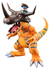(Pre-order) Digimon Adventure Precious G.E.M. Series PVC Figure Greymon & Taichi Yagami 25 cm (Repeat)
