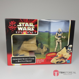 Star Wars Episode 1 Armored Scout Tank with Battle Droid