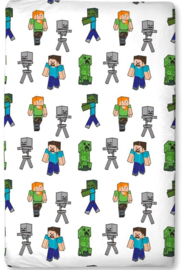 (Pre-order) Minecraft Fitted Sheet 90 x 200 cm
