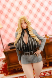 (Pre-order) Gal Ane Shachou to Harem Office PVC Figure 1/7 Nishigori Ai (Grey Suit Ver.) Wholesome Ver. 26 cm