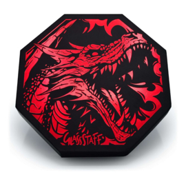 CritStones Arena Dice Tray Red Dragon