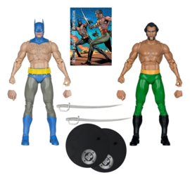 (Pre-order) DC Multiverse McFarlane Elite Edition Action Figure 2-Pack Batman vs Ra's al Ghul (Batman #244) (Gold Label) 18 cm