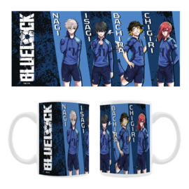 Blue Lock Ceramic Mug Nagi, Isagi, Bachira & Chigiri