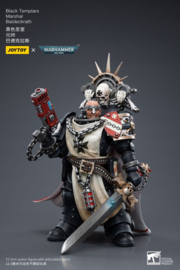 (Pre-order) Warhammer 40k Action Figure 1/18 Black Templars Marshal Baldeckrath 12 cm
