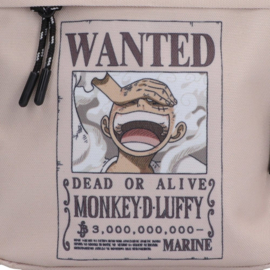 (Pre-order) One Piece Crossbody Bag Luffy Wanted Poster 23 cm